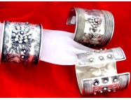 Tibetan silver bangle